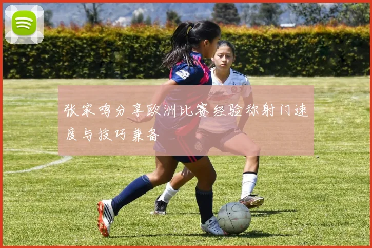 张家鸣分享欧洲比赛经验称射门速度与技巧兼备